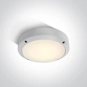 STROPNA SVETILKA LED 10W WW IP54 230V BELA DM67442/W/W
