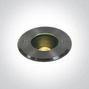 VGRADNA ZUNANJA SVETILKA COB LED 3,5 W WW 20deg 230V SS316L IP67 DM69070A/W