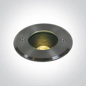 VGRADNA ZUNANJA SVETILKA COB LED 10W WW 20deg 230V SS316L IP67 DM69070B/W