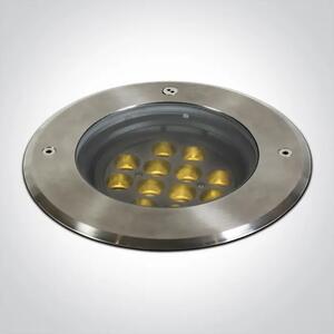 VGRADNA ZUNANJA SVETILKA LED 12x1,5W WW 36deg 230V SS316L IP67 DM69074C/W