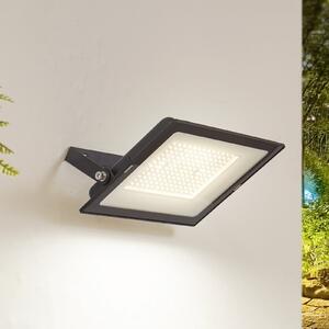 PRIOS Prios LED zunanji reflektor Maikel, 150W, 12000lm, kovinski, Črna, Aluminij, Sodobni, Stenska kotna