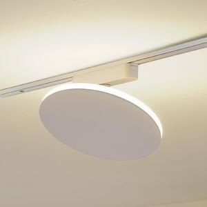Lindby LED tirna svetilka Lumaro, bela, aluminij, 48 V, zatemnljiva, zatemnjen, Bela, Dnevna soba / jedilnica, Aluminij, Sodobni
