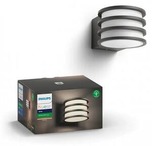 STENSKA SVETILKA LUCCA 1×E27/9,5W/ODTEK/2700K/230V IP44 ANTRACIT 17401/93/P0