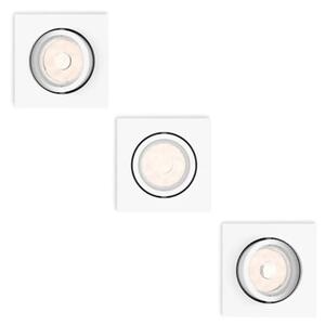 Enneper PHILIPS KOMPLET VGRADNIH SVETILK 3xmax55W GU10 BELA 8718696160374