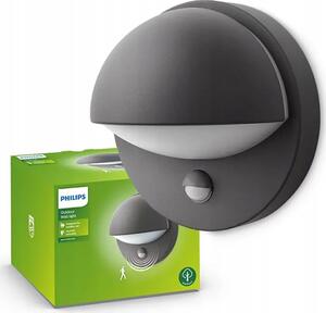 Stenska svetilka PHILIPS JUNE ANTRACIT 1x12W 8719514385306