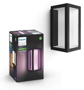 Stenska svetilka Impress PHILIPS HUE, črna 8718696170489