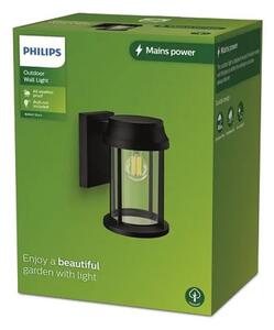 Bellini PHILIPS STENSKA SVETILKA WA RD Max 25W BL HV 06 ČRNA 8720169266391