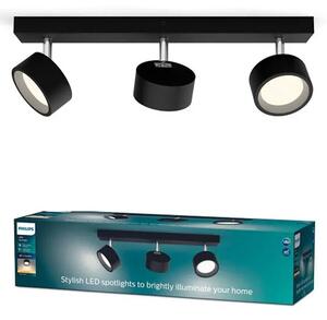 Bracia PHILIPS REFLEKTOR 3x5,5W 27K HV ČRN 8720169174863