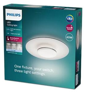 Stropna svetilka PHILIPS Garnet CL580, nerjaveče jeklo, 40 W, 40 K, IP20 8720169195318