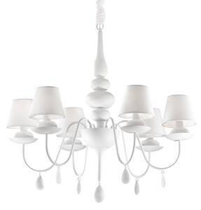 VISEČA SVETILKA BLANCHE SP6 BELA E14 ID035581
