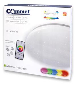 407-803 LED pametna WiFi stropna svetilka 36W, 1 x 3800 lm, premer 490 mm, v obliki zvezde 3856024403627