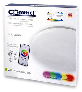 407-802 LED pametna stropna svetilka z WiFi 24 W, 1 x 2500 lm, premer 380 mm, ocena z zvezdicami 3856024403610