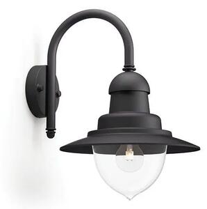 STENSKA SVETILKA Raindrop črna 1x60W 230V 8718696169872