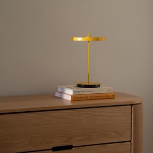 UMAGE LED namizna svetilka za polnjenje Asteria Move sun yellow uni, 31cm, zatemnjen, Rumena, Dnevna soba / jedilnica, Kovina, Dizajn