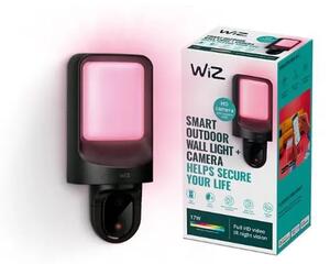 ZUNANJA STENSKA SVETILKA WIZ S KAMERO 8720169072114