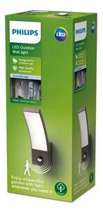 ZUNANJA STENSKA SVETILKA Splash IR LED antracit 12W 40K HV 8719514417731