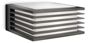 Senčila ZUNANJA STENSKA SVETILKA siva 1x15W 230V 8719514385368