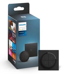 Philips Hue MOBILNO STIKALO/ZATEMNILNIK Stikalo z vrtljivim gumbom, črne barve 8719514440937