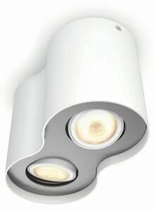 STROPNA SVETILKA Pillar Hue BELA 2x5W 2200-6500K + DALJINSKI UPRAVLJALNIK 8719514338463