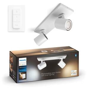 Runner Hue STROPNI REFLEKTOR BELA 2x5W 2200-6500K + DALJINSKI UPRAVLJALNIK 8719514338142