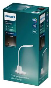 Namizna svetilka Vedro PHILIPS DSK214 PT 7W 40K W USB 02 8719514443792