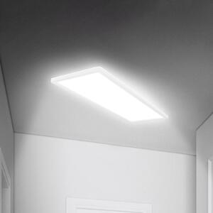 Briloner Plošča Move LED, senzor, 58 x 20 cm, IP44, plastika, bela, Bela, Hodnik, Plastika