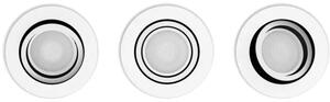 VGRADNA SVETILKA Milliskin Hue BELA 3x5W 8719514342842