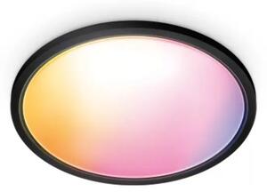 WIZ SUPER SLIM STROPNA SVETILKA 22W ČRNA 22-65K RGB 8720169072633