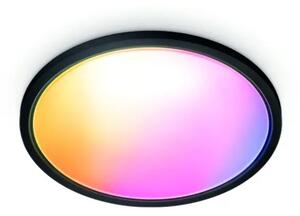 WIZ SUPER SLIM STROPNA SVETILKA 32W ČRNA 22-65K RGB 8720169072671