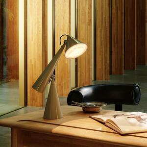 Tom Dixon LED namizna svetilka Pose Task Light, zlata, 41 cm, zatemnjen, Zlata / medeninasta, Dnevna soba / jedilnica, Plastika, Dizajn