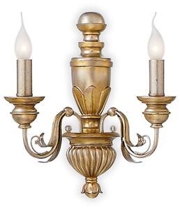 STENSKA SVETILKA FLORENCE AP2 ZLATA E14 ID020846