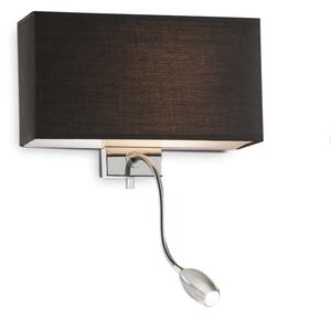 HOTELSKA STENSKA SVETILKA NERO E27/LED ID035956