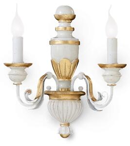 STENSKA SVETILKA FIRENZE AP2 BELA E14 ID012902