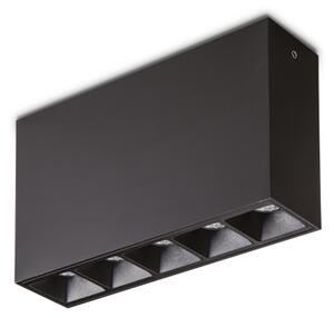 STROPNA SVETILKA LIKA LED, ČRNA ID244884