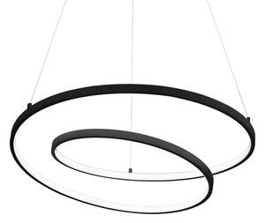 OZ SP LED LESTENEC D80 VKLOP-IZKLOP ČRN ID269450
