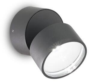 OMEGA LED STENSKA SVETILKA AP OKROGLA ANTRACITNA 3000K IP54 ID285450