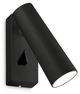 STENSKE SVETILKE PIPE LED AP ČRNA ID281001