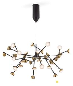 VISEČA SVETILKA BLOSSOM 36×LED/108W/3000K/7560lm/230V ANTIQUE LU1733/36