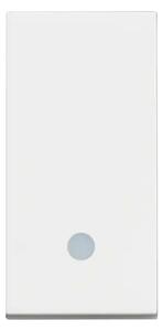 KRIŽNO STIKALO CLASSIA Z INDIVIDUALNIM 1P/10A/250V 1M BELO RW4004L