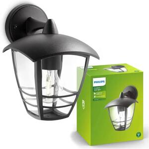 STENSKA SVETILKA CREEK E27/60W/230V/IP44/ČRNA 15381/30/16