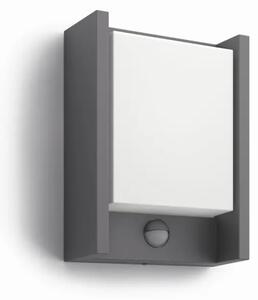 STENSKA SVETILKA ARBOR S SENZORSKIM LED 6W/600lm/2700K/230V/IP44/ANTRACIT 16461/93/16