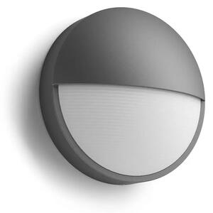 LED STENSKA SVETILKA CAPRICORN 6W/600lm/2700K/IP44/ANTRACIT 16455/93/16