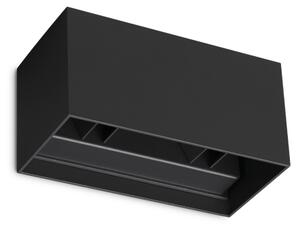 ATOM LED STENSKA SVETILKA AP D20 ČRNA IP54 ID328676