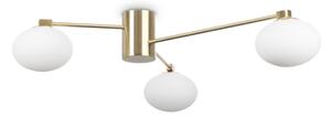 STROPNA SVETILKA HERMES PL3 D90 OTTONE G9 ID288260