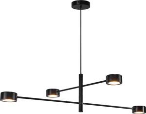 VISEČA SVETILKA CLYDE ČRNO DIMLJENA LED NORDLUX MOODMAKER IP20 2010803003