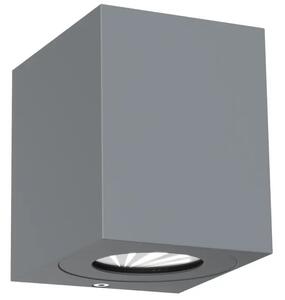 CANTO KUBI 2 STENSKA SVETILKA SIVA LED IP44 49711010
