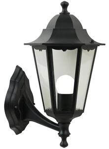 STENSKA SVETILKA CARDIFF UP ČRNA RAZRED E27 IP44 74371003