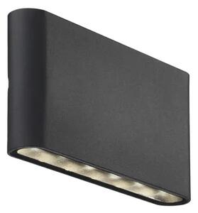 STENSKA SVETILKA KINVER ČRNE LED IP54 84181003