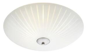 STROPNA SVETILKA Z REZANJEM 43 CM BELA/JEKLO E14 MA107759