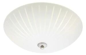STROPNA SVETILKA Z REZANJEM 35 CM BELA/JEKLO E14 MA107758